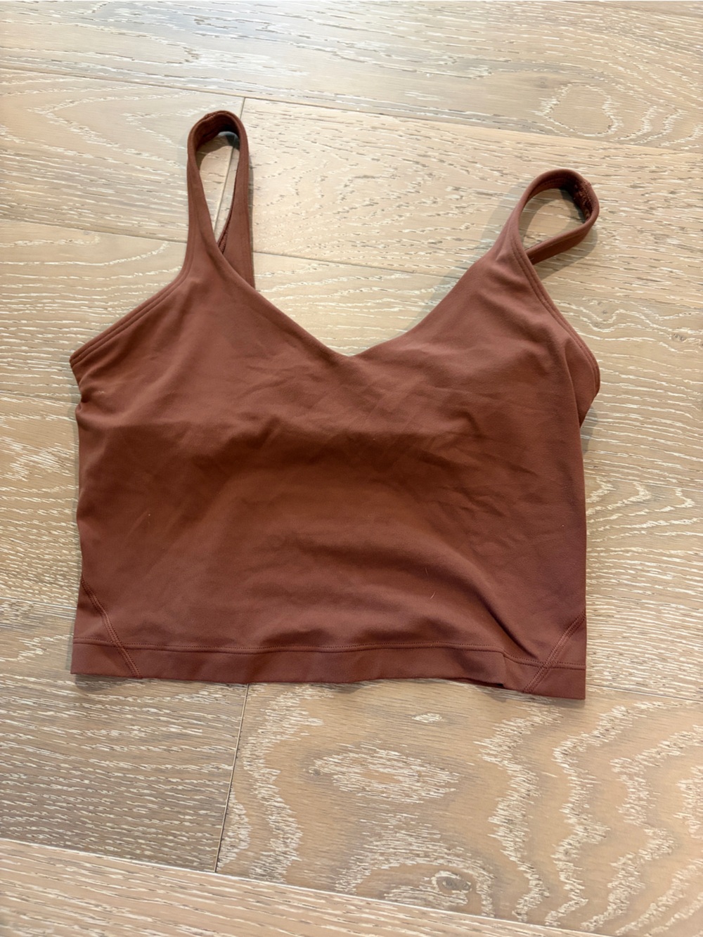 Rust lululemon align tank Top size 4